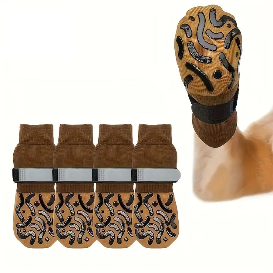 Calcetines antideslizantes Pet Petoki con silicona en todo el contorno